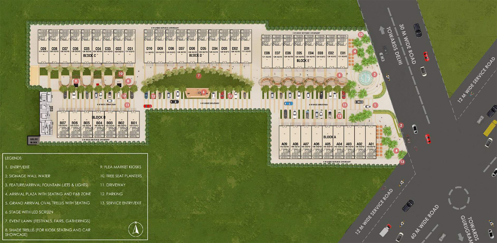 Paras SCO 114 Master Plan